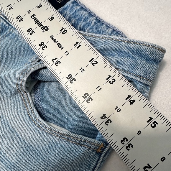 Hollister Vintage Dad Jean Ultra High Rise Light Wash Size 7R #0772 - Picture 4 of 6